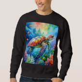 Painted Sea Turtle  Trui (Voorkant)