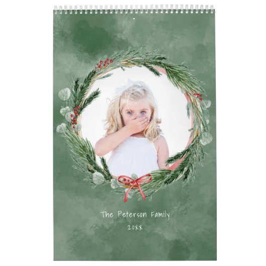 Painted Seasons Gepersonaliseerde fotokalender Kalender (Hoes)