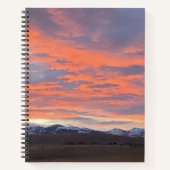 Painted Sky Spiral Notebook Notitieboek (Voorkant)