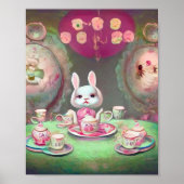 Painted Tea Party Poster (Voorkant)