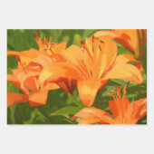 Painted Tiger Lily Inpakpapier Vel (Voorkant)