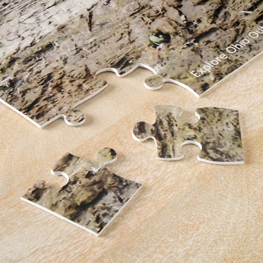 Painted Turtle Jigsaw Puzzle Legpuzzel (Zijkant)