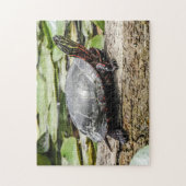 Painted Turtle Jigsaw Puzzle Legpuzzel (Verticaal)