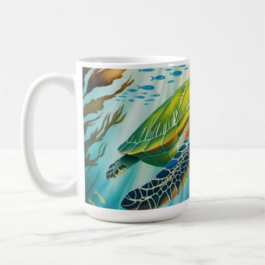 Painted Turtle Koffiemok (Links)