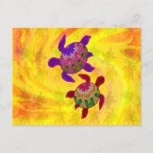 Painted Turtles Notities Kaart (Voorkant)