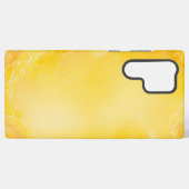 Painted Watercolor Yellow Light Frame Phone Case Samsung Galaxy Hoesje (Achterkant horizontaal)