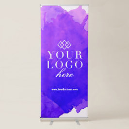 Painted Waterverf Custom Logo Show Banner Roll-up Banner