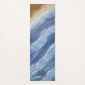 Painted waves Yogamatte Yogamat (Voorkant)