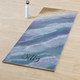 Painted waves Yogamatte Yogamat