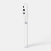 Painted Yellow Sunflower on Black Stripes iPhone Hoesje (Linkerkant)