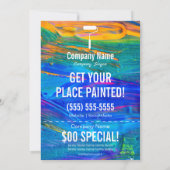 Painter 5x7 brochure kaart (Achterkant)