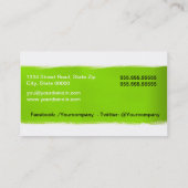 Painter Business Card Visitekaartje (Achterkant)
