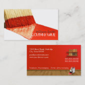 Painter Business Card Visitekaartje (Voorkant / Achterkant)