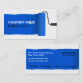 Painter Business Card Visitekaartje (Voorkant / Achterkant)