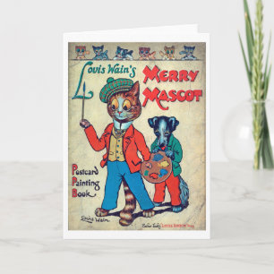 Painter Cat, Louis Wain Kaart