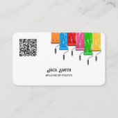 Painter Custom QR Visitekaartje (Voorkant)