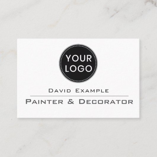 Painter & Decorator Company Visitekaartje (Voorkant)