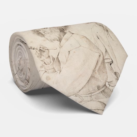 Painter en Connoisseur Pieter Bruegel Stropdas (Opgerold)