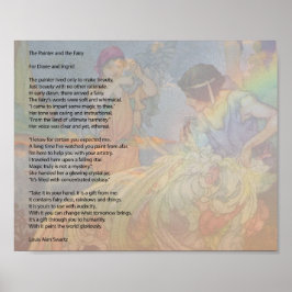 Painter en Fairy Poster