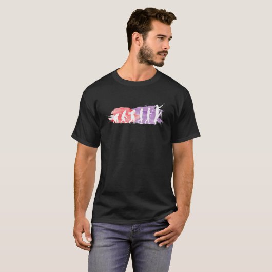Painter Evolution for Painters 1 T-shirt (Voorkant volledig)