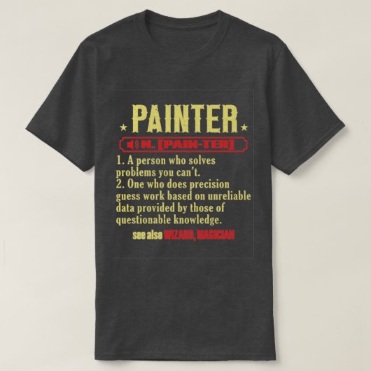 Painter House Painter2 T-shirt (Design voorkant)