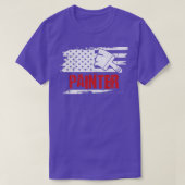 Painter Job  America Worker T-shirt (Design voorkant)
