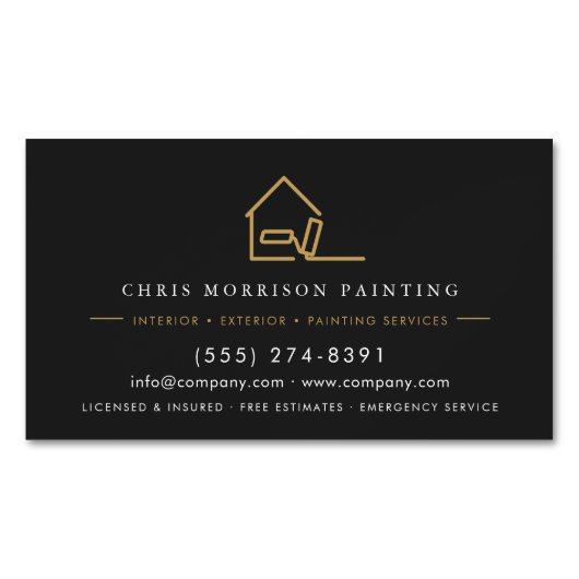 Painter Magnetisch Visitekaartje (Voorkant)