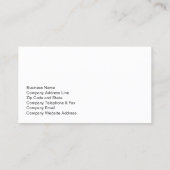 Painter Paint Roller Icon Dark Grunge BusinessCard Visitekaartje (Achterkant)