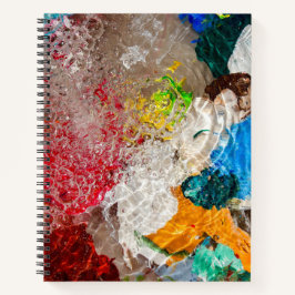 Painter Palete Spiral Notebook Notitieboek