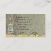 Painter-penselen Visitekaartje (Achterkant)