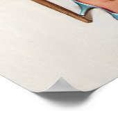 Painter pin-up poster (Hoek)