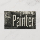 Painter Primitive Rustic Visitekaartje (Voorkant)