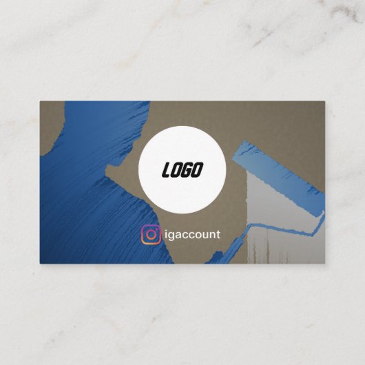 Painter QR Visitekaartje (Achterkant)