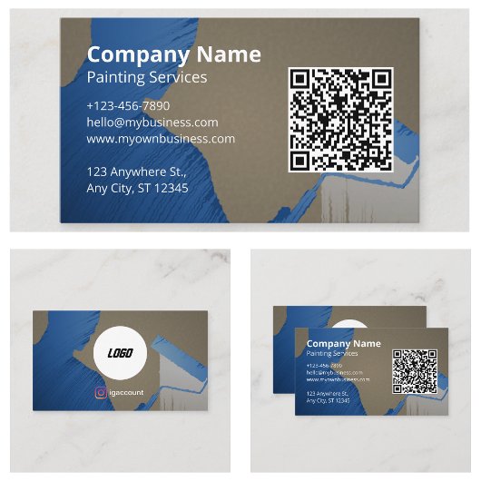Painter QR Visitekaartje