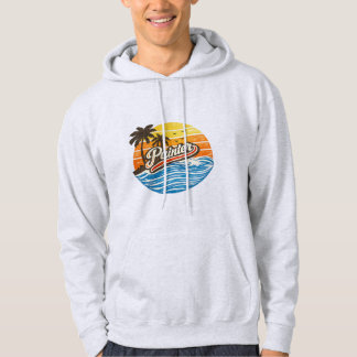 Painter Retro Sunset Design Hoodie