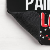 Painter Santa Claus Christmas Matching Costume  Muismat (Hoek)