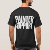 Painter Support T-shirt (Achterkant)
