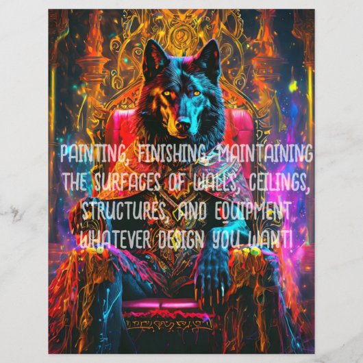 Painter Tear Off  Flyer (Achterkant)