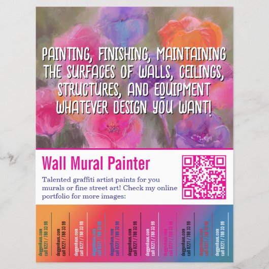 Painter Tear Off  Flyer (Voorkant)