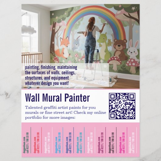 Painter Tear Off  Flyer (Voorkant)