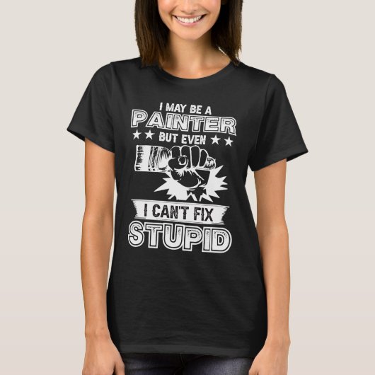 Painter Varnisher en Kunstkunstenaars 9 T-shirt (Voorkant)