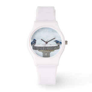 Painterend tegen elkaar horloge