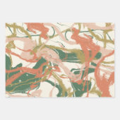 Painterly Abstract Inpakpapier Vel (Voorkant 3)