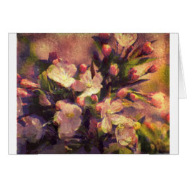 Painterly Afbeelding van Crabapple Blossom