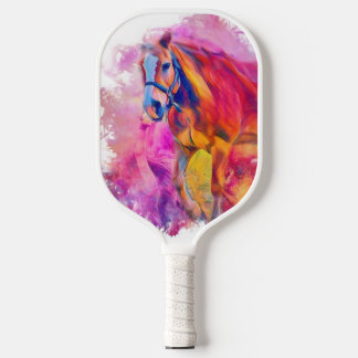 Painterly Animal - Paard Pickleball Paddle