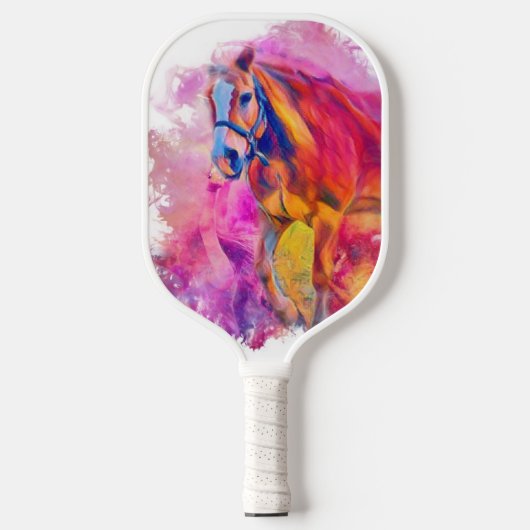 Painterly Animal - Paard Pickleball Paddle (Voorkant)