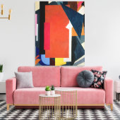 Painterly Architectonics, 1916-17 Canvas Afdruk (Insitu (Woonkamer))