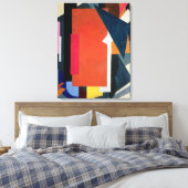 Painterly Architectonics, 1916-17 Canvas Afdruk (Insitu (Slaapkamer))