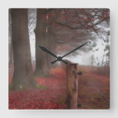 Painterly Beauty Autumn Muur Klokken (Voorkant)