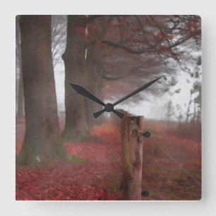 Painterly Beauty Autumn Muur Klokken
